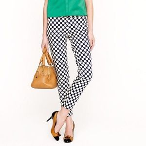 J.Crew Cafe Capri in Pop Art polka-dots, 00 EUC